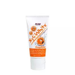  Now Foods XyliWhite Bubblegum Splash Toothpaste Gel for Kids (85 g, Orange)