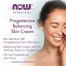 Now Foods Progesterone from Wild Yam Balancing Skin Cream (85 g)