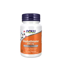 Now Foods Glutathione 500 mg (30 Veg Capsules)