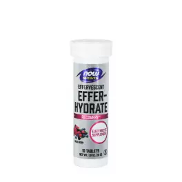   Now Foods Effer-Hydrate Effervescent (10 Effervescent Tablets, Mixed Berry)