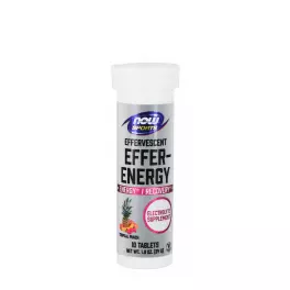   Now Foods Effer-Energy Effervescent Tablets (10 Effervescent Tablets, Tropical Punch)