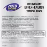 Now Foods Effer-Energy Effervescent Tablets (10 Effervescent Tablets, Tropical Punch)
