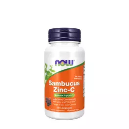 Now Foods Sambucus Zinc-C (60 Lozenges)