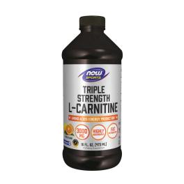   Now Foods L-Carnitine, Triple Strength Liquid (473 ml, Citrus)