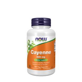 Now Foods Cayenne 500 mg (100 Veg Capsules)