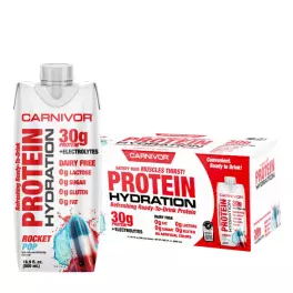   MuscleMeds Carnivor RTD Beef Protein Shake (12 pack, Rocket Pop)