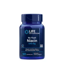 Life Extension No Flush Niacin 640 mg (100 Capsules)