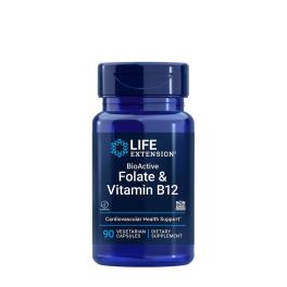   Life Extension BioActive Folate & Vitamin B12 (90 Veg Capsules)