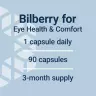 Life Extension Standardized European Bilberry Extract (90 Veg Capsules)