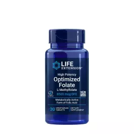 Life Extension High Potency Optimized Folate (30 Tablets)