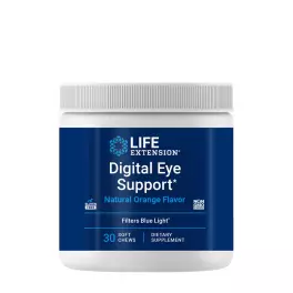   Life Extension Digital Eye Support (30 Chewable Tablets, Orange)