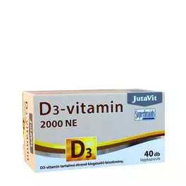 JutaVit Vitamin D3 2000 IU (40 Softgels)