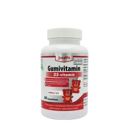 JutaVit Vitamin D3 Gummies (60 Gummies, Raspberry)