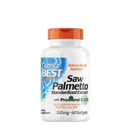   Doctor's Best Saw Palmetto Standardized Extract 320 mg (60 Softgels)