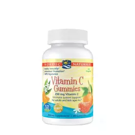   Nordic Naturals Vitamin C Gummies 250 mg  (120 gummies, Tangerine)