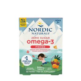   Nordic Naturals Zero Sugar Omega-3 Fishies (36 Chewables, Tutti Frutti)