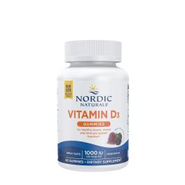 Nordic Naturals Vitamin D3 Gummies (60 Gummies, Wild Berry)