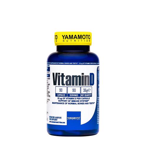 Yamamoto Research Vitamin D 25 mcg (90 Capsules)