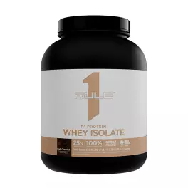   Rule1 Naturally Flavored R1 Protein Whey Isolate (1950 g, Dark Chocolate)