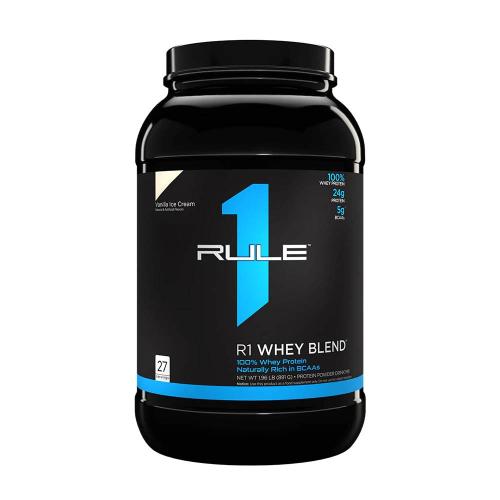 Rule1 Whey Blend  (891 g, Vanilla Ice Cream)