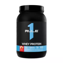 Rule1 Whey Protein  (905 g, Strawberry Banana)