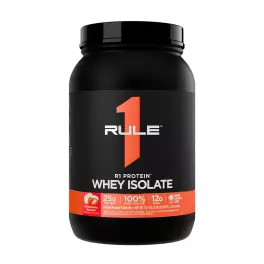 Rule1 R1 Protein Whey Isolate (899 g, Strawberry Banana)