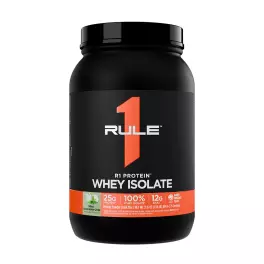 Rule1 R1 Protein Whey Isolate (896 g, Mint Chocolate Chip)