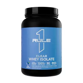 Rule1 Clear Whey Isolate (689 g, Blue Raspberry)