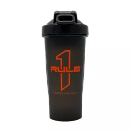 Rule1 Shaker Cup  (700 ml, Black/Orange)