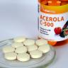 Vitaking Vitamin C-500 Acerola Raspberry (40 Chewables, Strawberry Pouch)