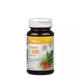   Vitaking Vitamin C-500 Time Release with Rosehips (100 Tablets)