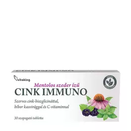   Vitaking Zinc Immuno (30 Lozenges, Blackberries with menthol)