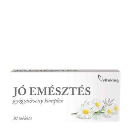   Vitaking Jó Emésztés - Herbal Complex For Digestive Support (30 Tablets)