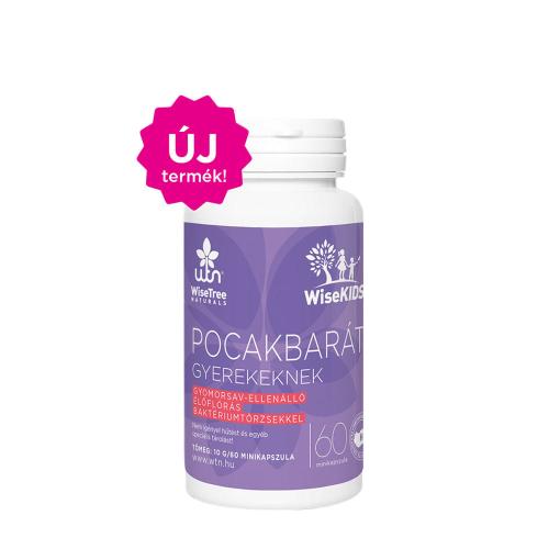 Wise Tree Naturals Tummy Support Supplement For Kids (60 Mini Capsules)
