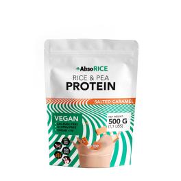   AbsoRICE Rice & Pea Protein - Vegan Protein Powder (500 g, Salted Caramel)
