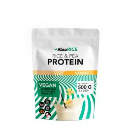   AbsoRICE Rice & Pea Protein - Vegan Protein Powder (500 g, Vanilla)
