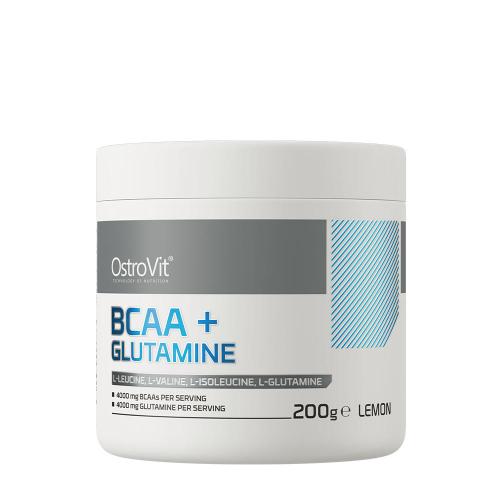 OstroVit BCAA + Glutamine (200 g, Lemon)