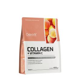 OstroVit Collagen + Vitamin C (400 g, Peach)