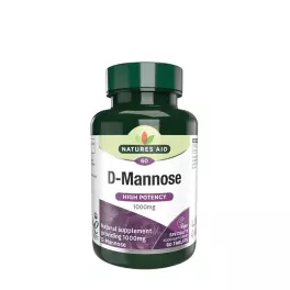 Natures Aid D-Mannose 1000 mg (60 Tablets)