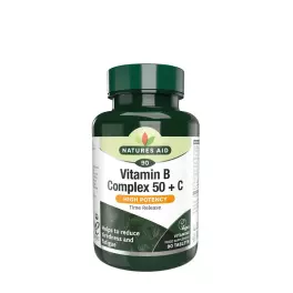 Natures Aid B-50 Complex + C (30 Tablets)