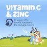Natures Aid Bluey Immune Support Gummies (30 Gummies, Mixed Berry)