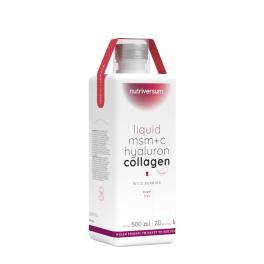   Nutriversum Liquid MSM+C Hyaluron Collagen - WOMEN (500 ml, Wild Berries)
