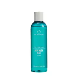 The Body Shop Blue Musk Zest Hair and Body Wash (250 ml)