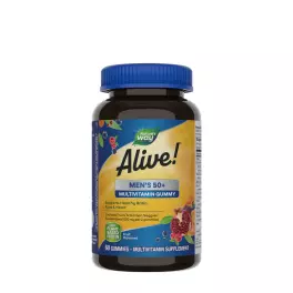   Nature's Way Alive!® Men’s 50+ Gummy Multivitamin (60 Gummies)