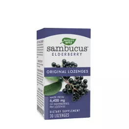   Nature's Way Sambucus Original Lozenges (30 Lozenges, Elderberry)