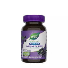   Nature's Way Sambucus Zero Sugar Immune Gummy (50 Gummies)