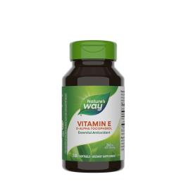   Nature's Way Vitamin E D-Alpha Tocopherol (100 Softgels)