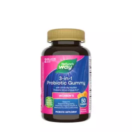   Nature's Way 3-in-1 Probiotic Women's Gummy (50 Gummies)