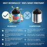 Ironmaxx 100% Whey Protein (2350 g, Pistachio coconut)