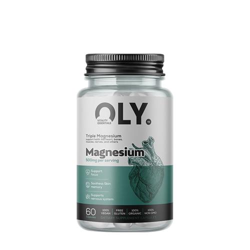 Oly Triple Magnesium 500 mg  (60 Capsules)